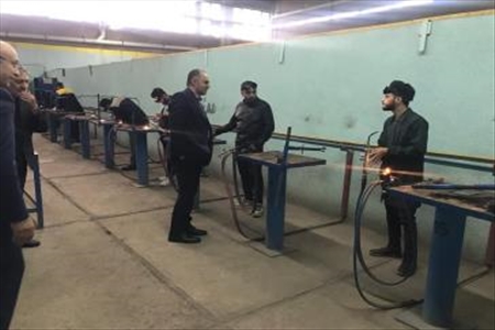 بازدید میدانی مدیرکل دفتر برنامه‌ریزی و سیاست‌گذاری پژوهشی وزارت علوم از دانشگاه ملی مهارت واحد استانی آذربایجان شرقی