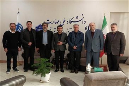 دیدار مدیران ارشد ایرانسل با رئیس دانشگاه ملی مهارت واحد استانی آذربایجان شرقی